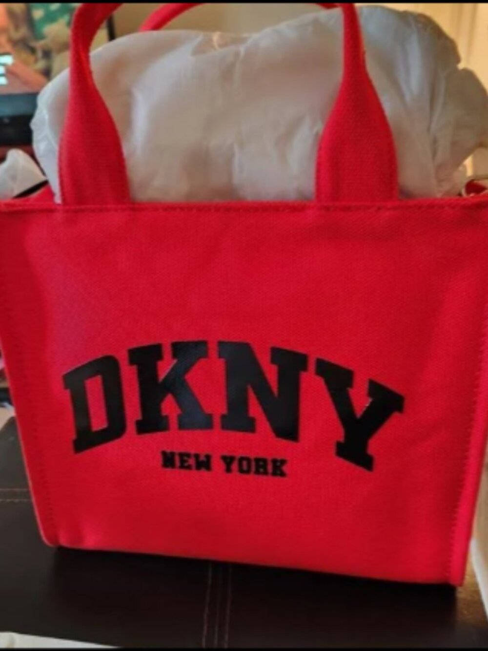 DKNY Hadlee Canvas Large Tote Bag